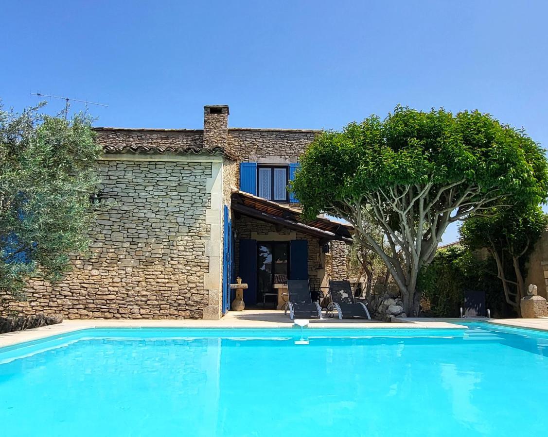 La Massette du Cheval Blanc Villa de caractère en pierre sèche LʼIsle-sur-la-Sorgue Extérieur photo