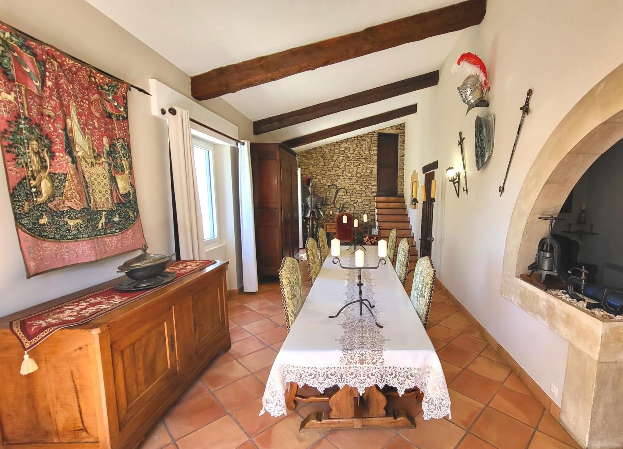 La Massette du Cheval Blanc Villa de caractère en pierre sèche LʼIsle-sur-la-Sorgue Extérieur photo