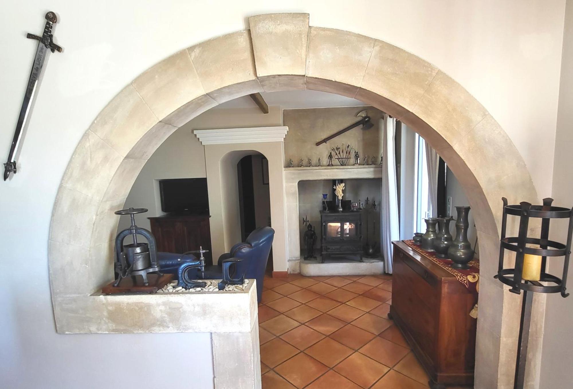 La Massette du Cheval Blanc Villa de caractère en pierre sèche LʼIsle-sur-la-Sorgue Extérieur photo