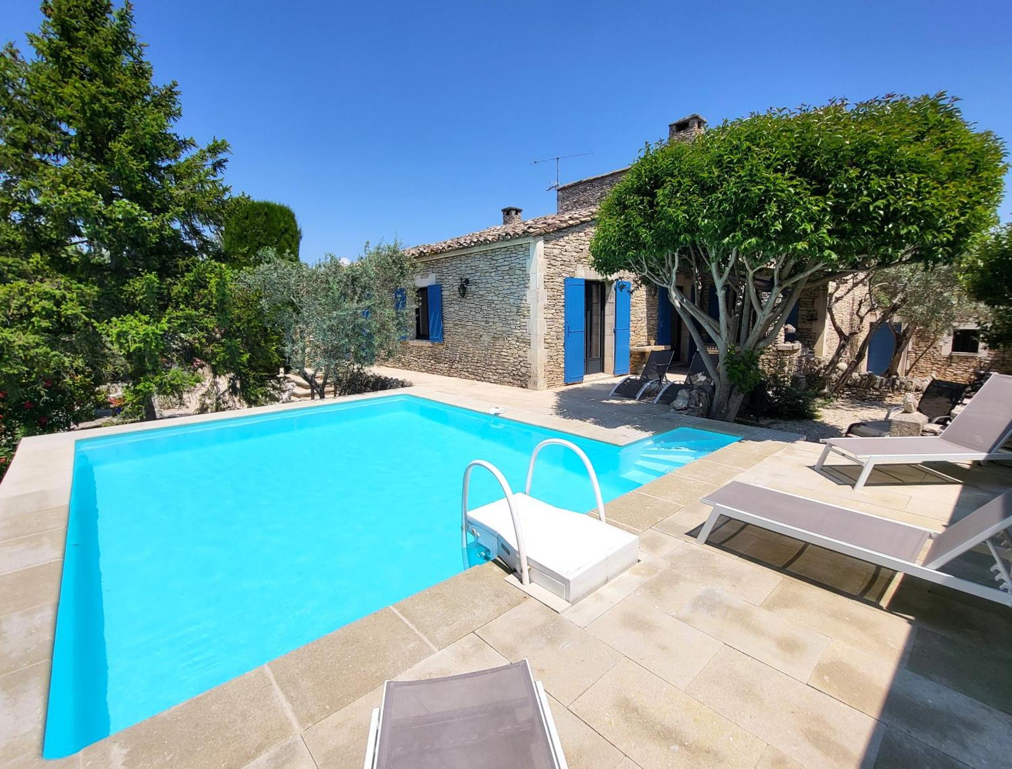 La Massette du Cheval Blanc Villa de caractère en pierre sèche LʼIsle-sur-la-Sorgue Extérieur photo