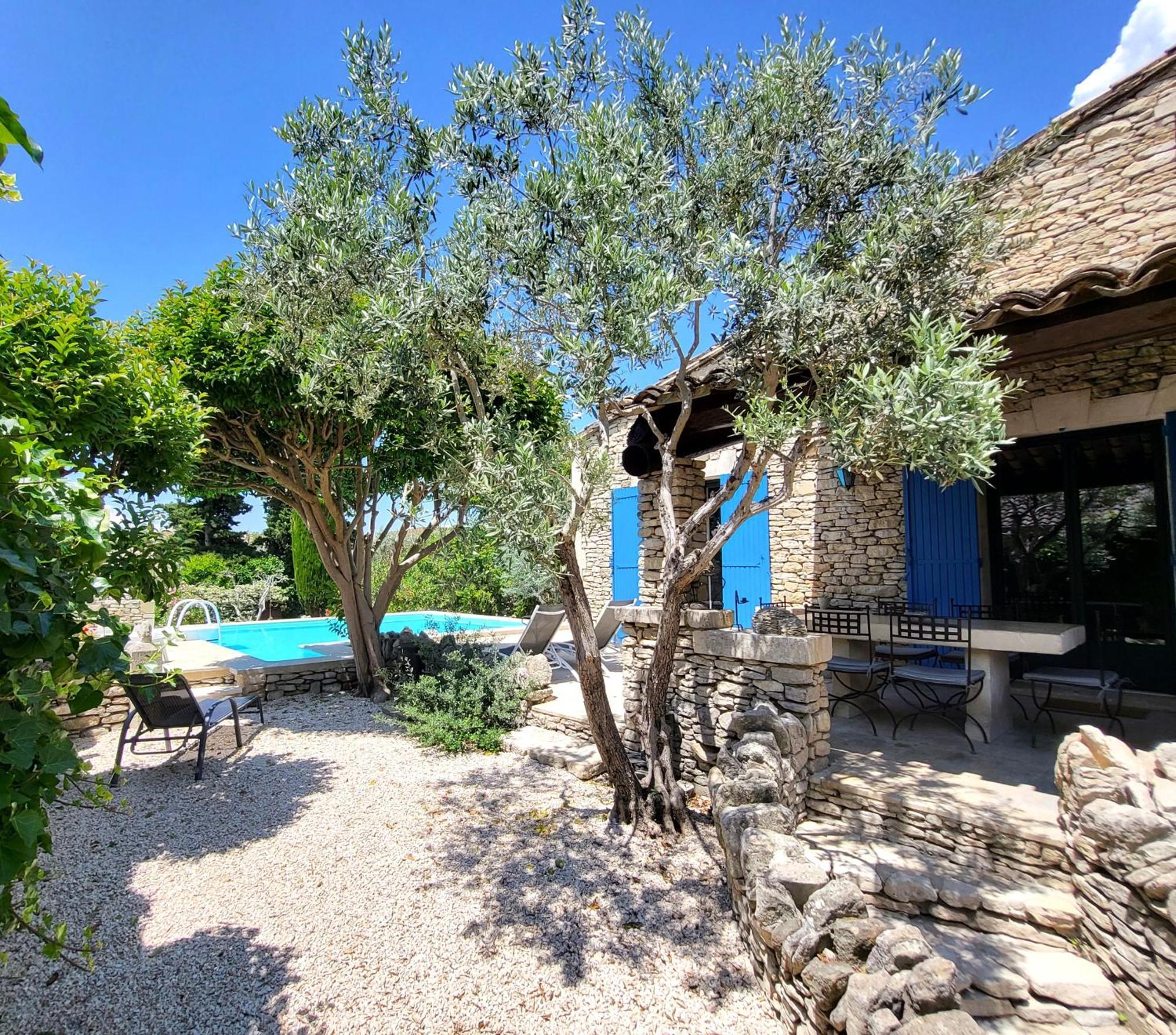 La Massette du Cheval Blanc Villa de caractère en pierre sèche LʼIsle-sur-la-Sorgue Extérieur photo